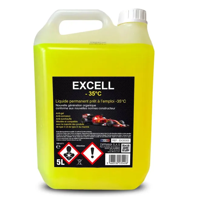 Liquide de Refroidissement Universel −35°C — 5L